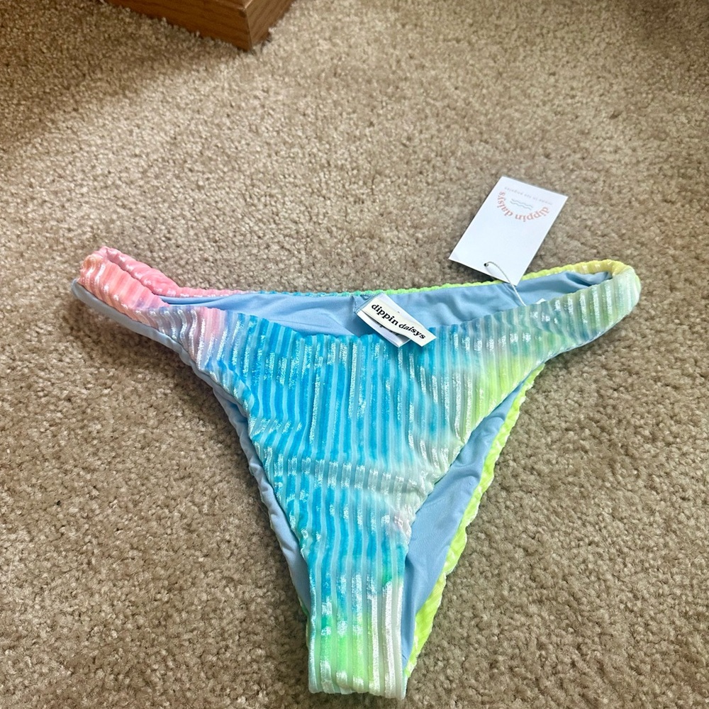 Dippin Daisys | Nocturnal Cheeky Bottom in Candy Tie Dye, size Medium
